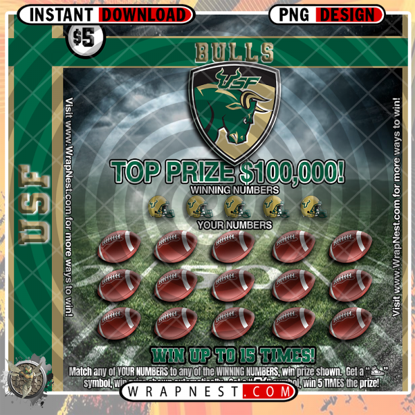 USF SCRATCH OFF WRAP