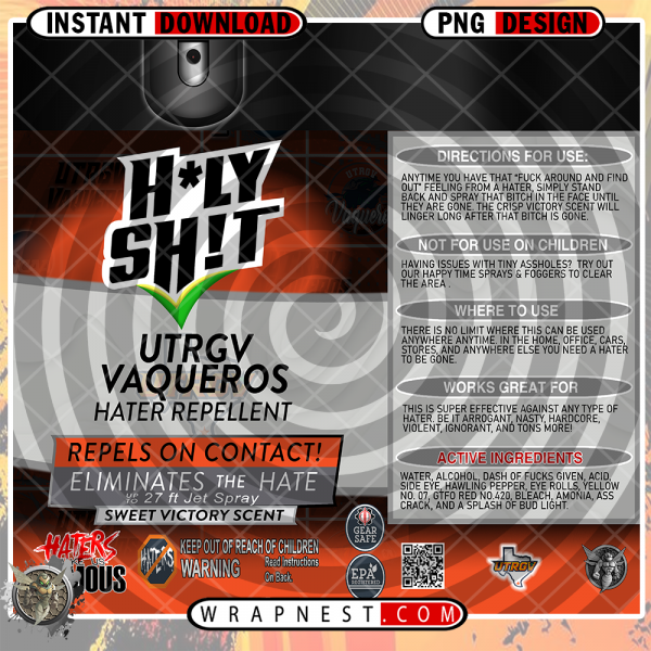UTRGV HOLY SH*T WRAP