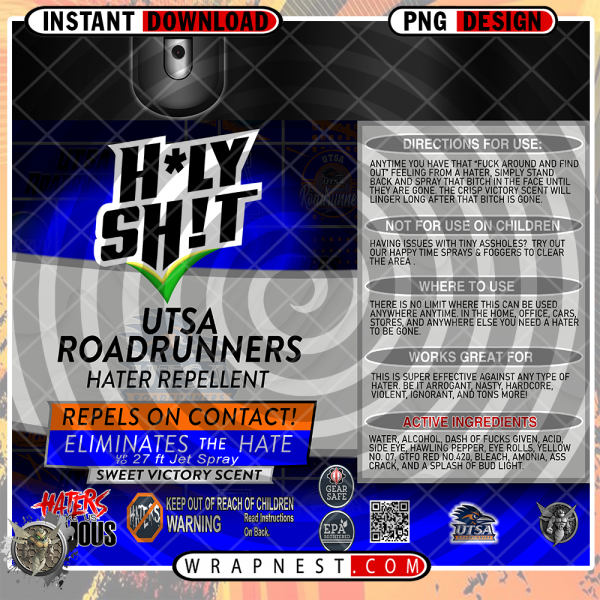 UTSA HOLY SH*T WRAP