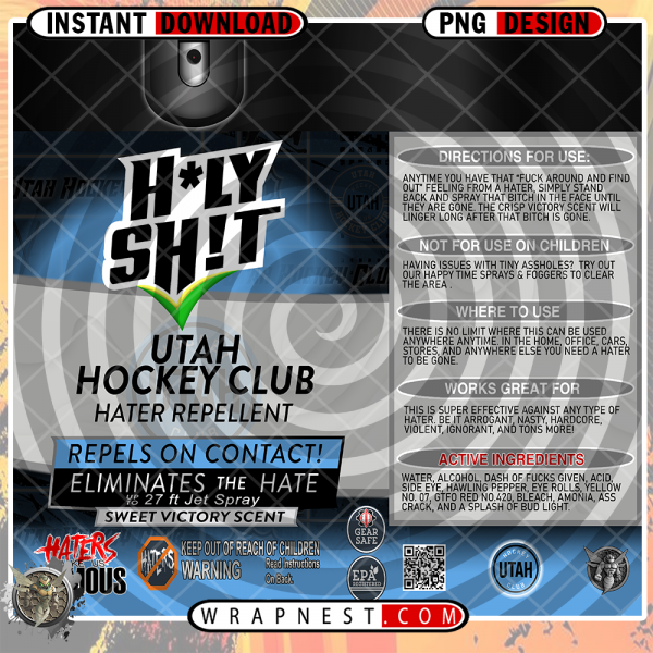HOCKEY CLUB HOLY SHIT WRAP