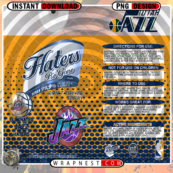 JAZZ HATERS BE GONE WRAP