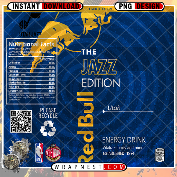 JAZZ RED BULL WRAP