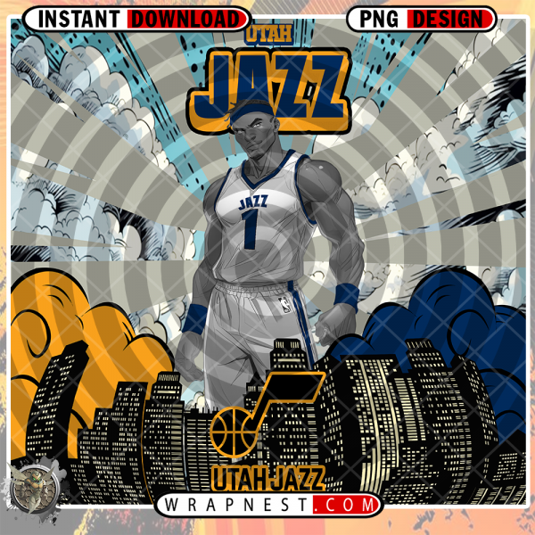 JAZZ COMIC BOOK STYLE WRAP