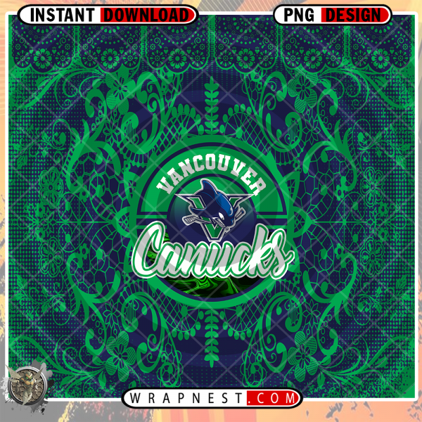 CANUCKS LACE &
  LOGO WRAP