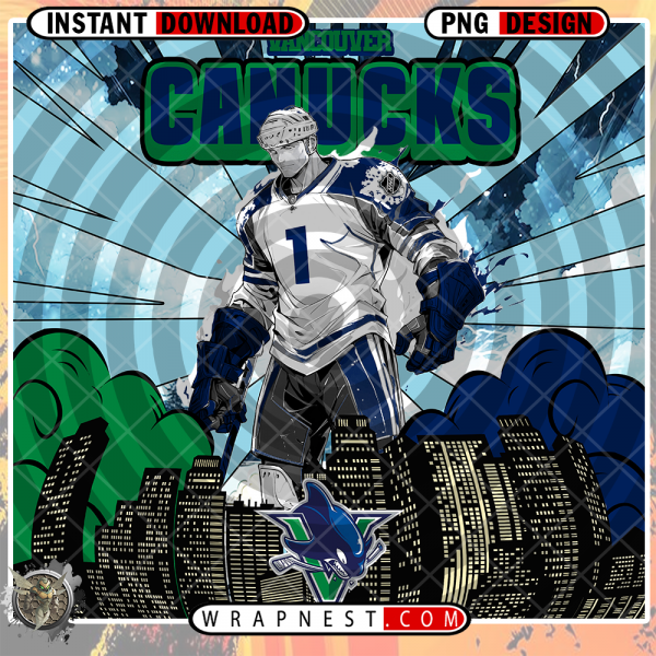CANUCKS COMIC BOOK STYLE WRAP