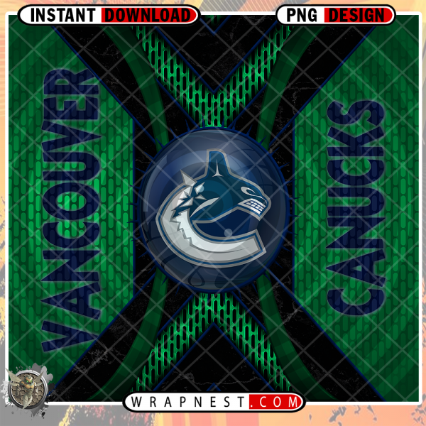 CANUCKS METAL GRATING WRAP