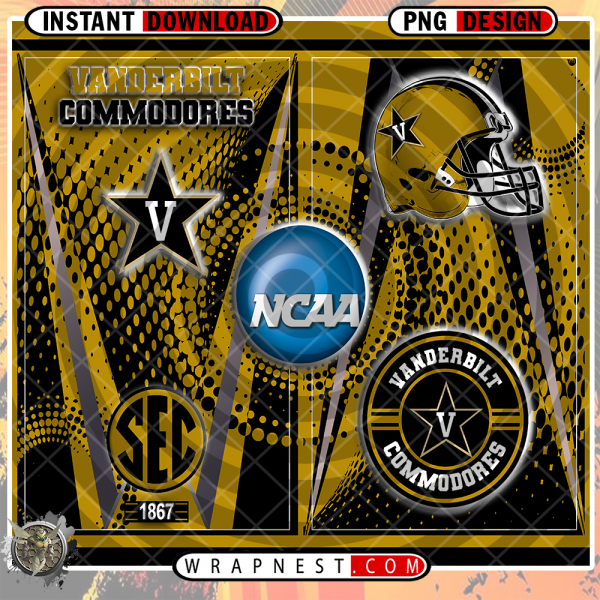 VANDERBILT TEAM LOGO WRAP