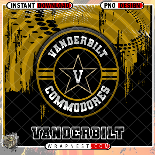 VANDERBILT DOT LOGO WRAP