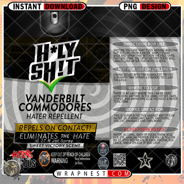 VANDERBILT HOLY SH*T WRAP
