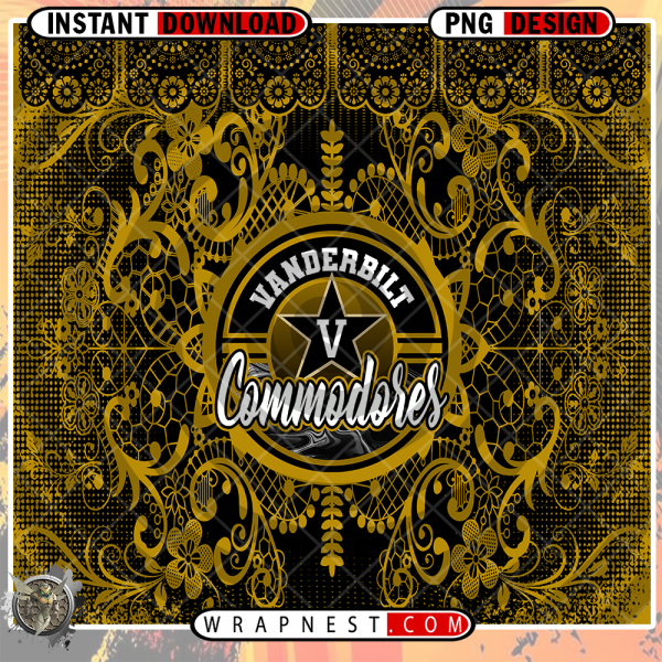 VANDERBILT LACE & LOGO WRAP