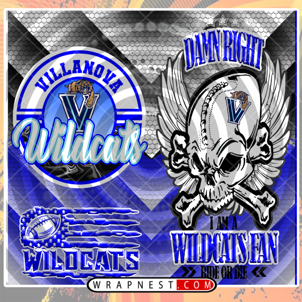 VILLANOVA SKULL WRAP