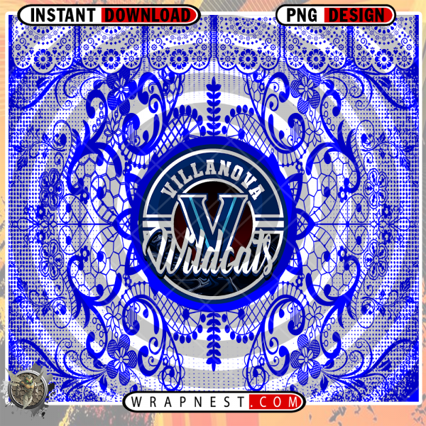 VILLANOVA LACE & LOGO WRAP