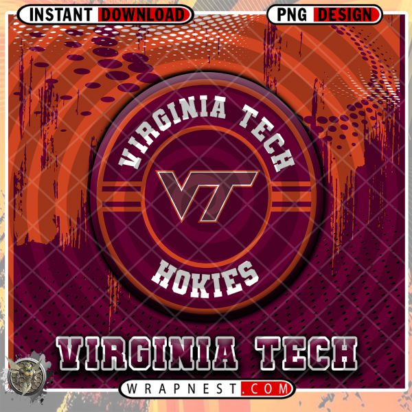 VIRGINIA TECH DOT LOGO WRAP