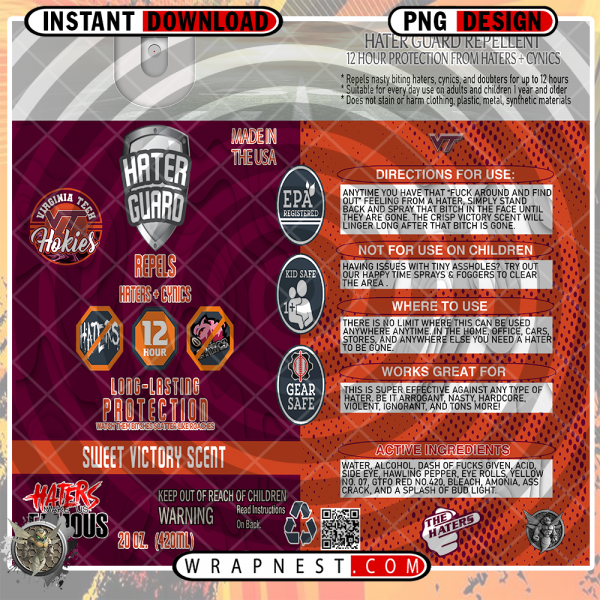 VIRGINIA TECH HATER GUARD