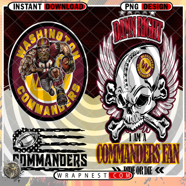 COMMANDERS SKULL WRAP