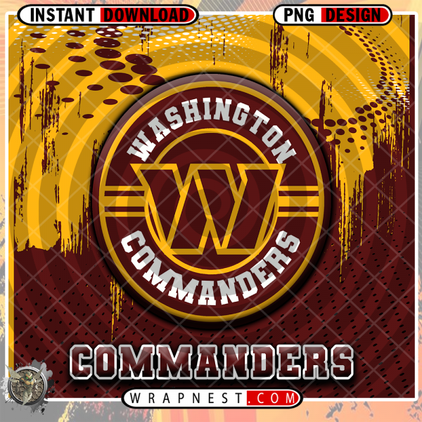 COMMANDERS DOT LOGO WRAP