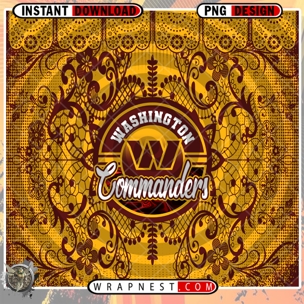 COMMANDERS LACE & LOGO WRAP