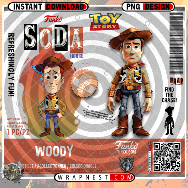 WOODY FUNKO SODA WRAP