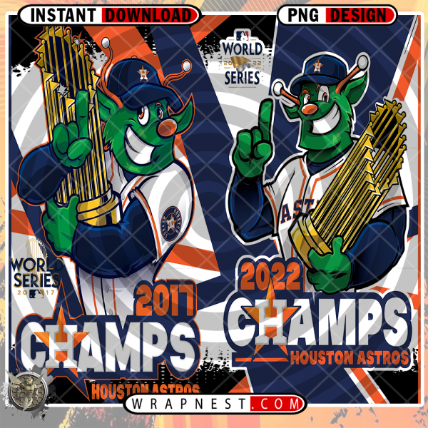 HOUSTON WS MASCOT WRAP
