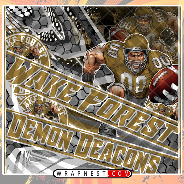 WAKE FOREST FATHEAD v2 WRAP