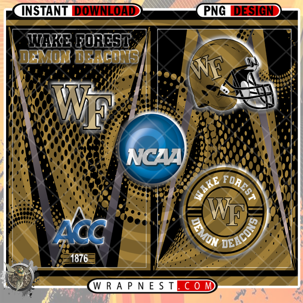 WAKE FOREST TEAM LOGO WRAP