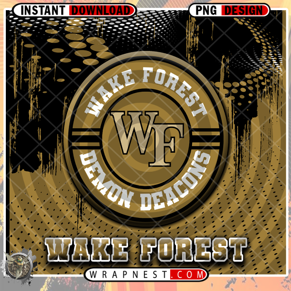 WAKE FOREST DOT LOGO WRAP