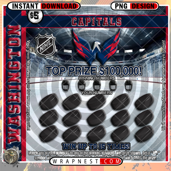 CAPITALS SCRATCH OFF WRAP