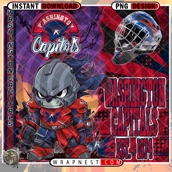 CAPITALS MONSTER MASCOT