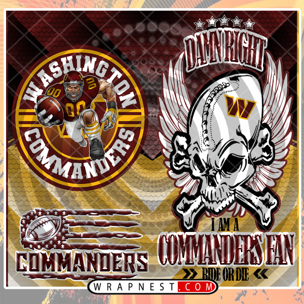 COMMANDERS SKULL WRAP