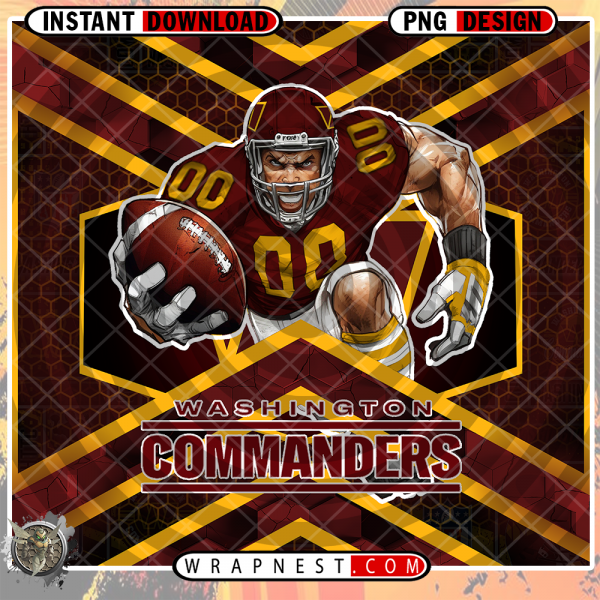 COMMANDERS HONEYCOMB WRAP