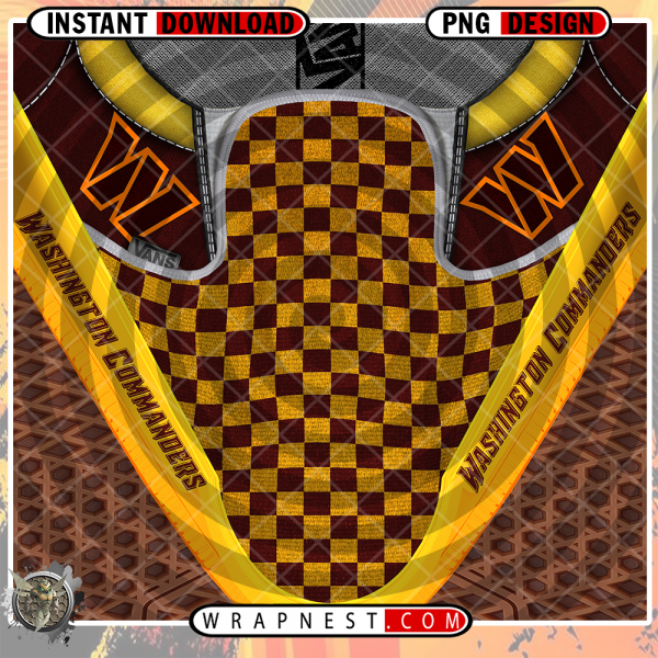 COMMANDERS VANS SHOE WRAP