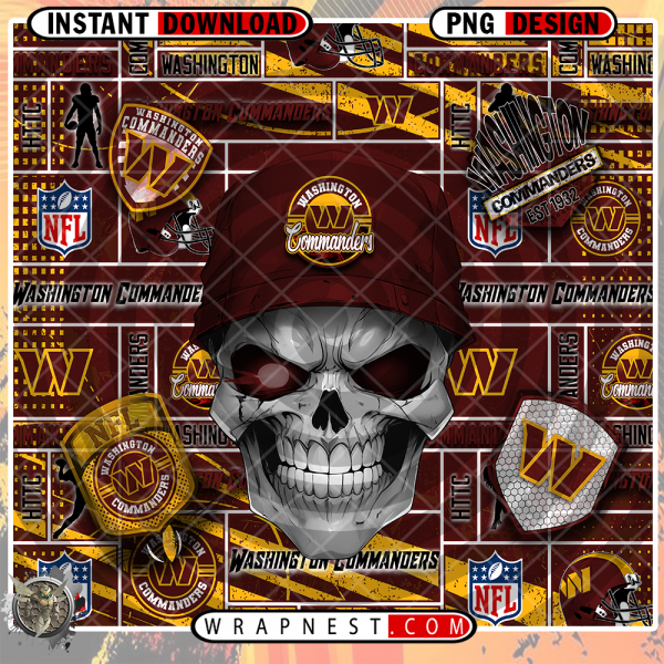 COMMANDERS SKULL WRAP