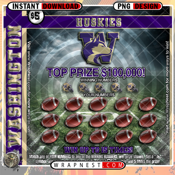 WASHINGTON SCRATCH OFF WRAP