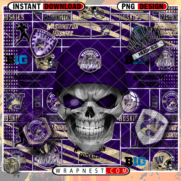 WASHINGTON SKULL WRAP