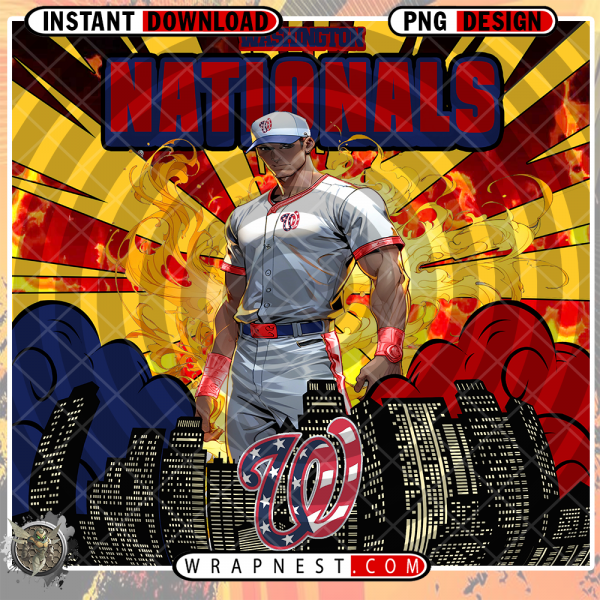 NATIONALS COMIC BOOK STYLE WRAP