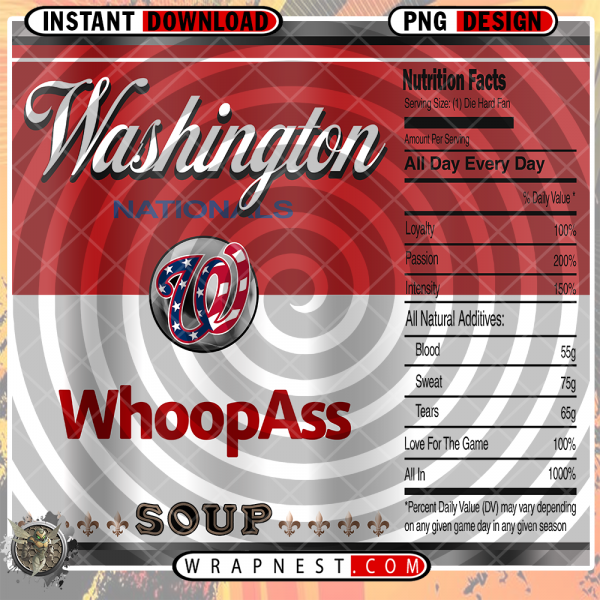 NATIONALS WHOOPASS WRAP