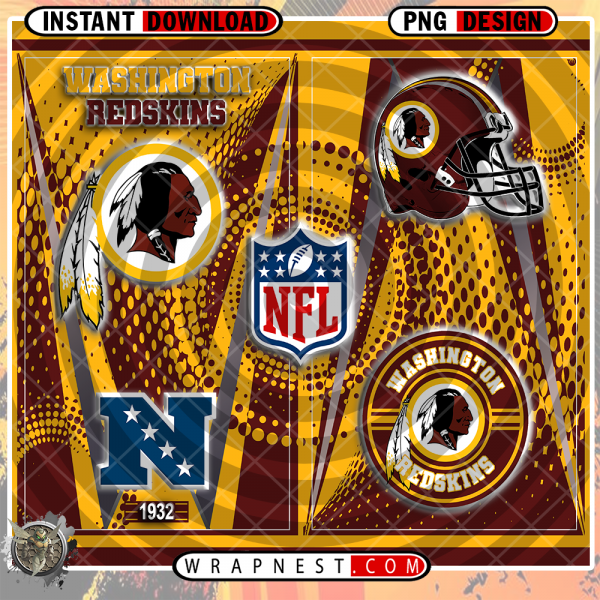 REDSKINS TEAM LOGO WRAP