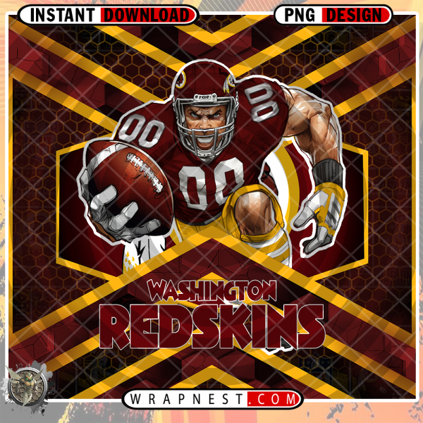 REDSKINS HONEYCOMB WRAP