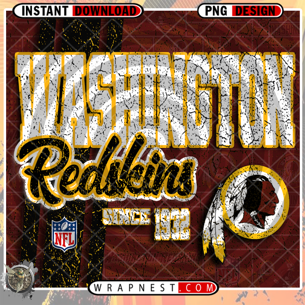 REDSKINS GRUNGE v2 WRAP