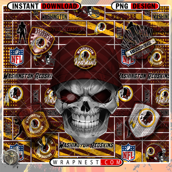 REDSKINS SKULL WRAP