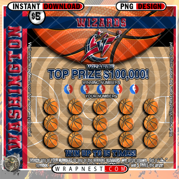 WIZARDS SCRATCH OFF WRAP