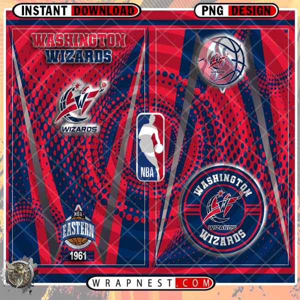 WIZARDS TEAM LOGO WRAP
