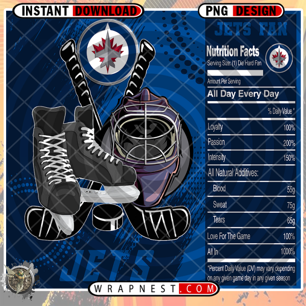 JETS TEAM FAN SODA WRAP