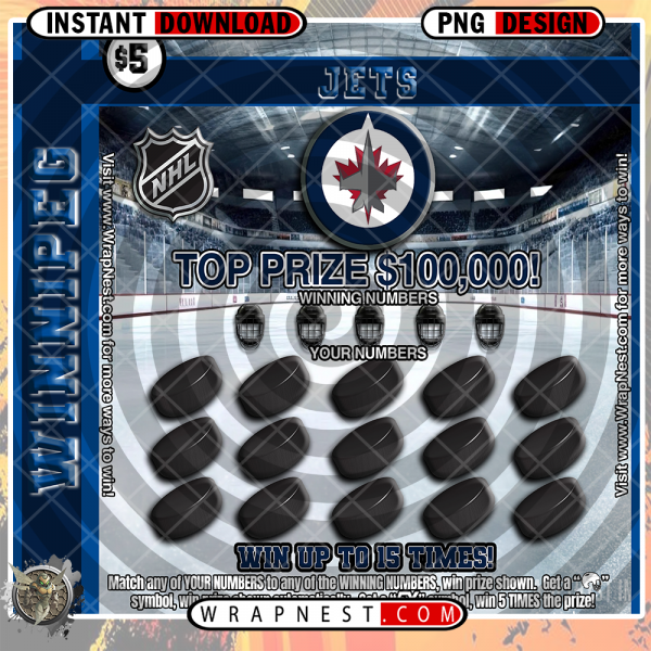 JETS SCRATCH OFF WRAP