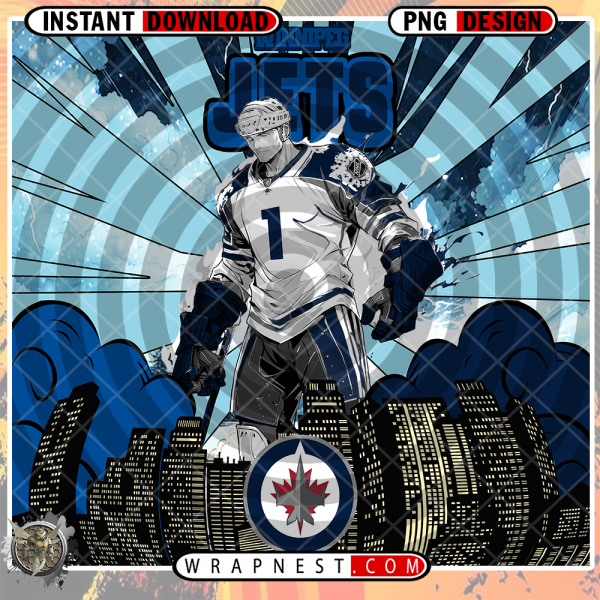 JETS COMIC BOOK STYLE WRAP