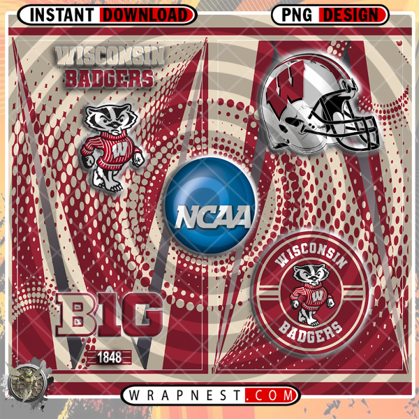 WISCONSIN TEAM LOGO WRAP