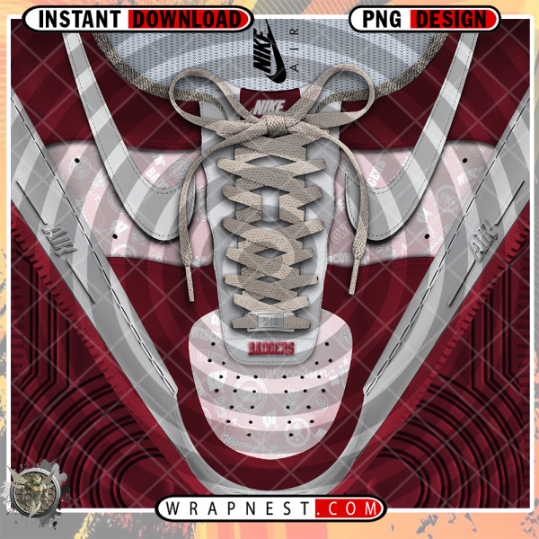 WISCONSIN NIKE SHOE WRAP