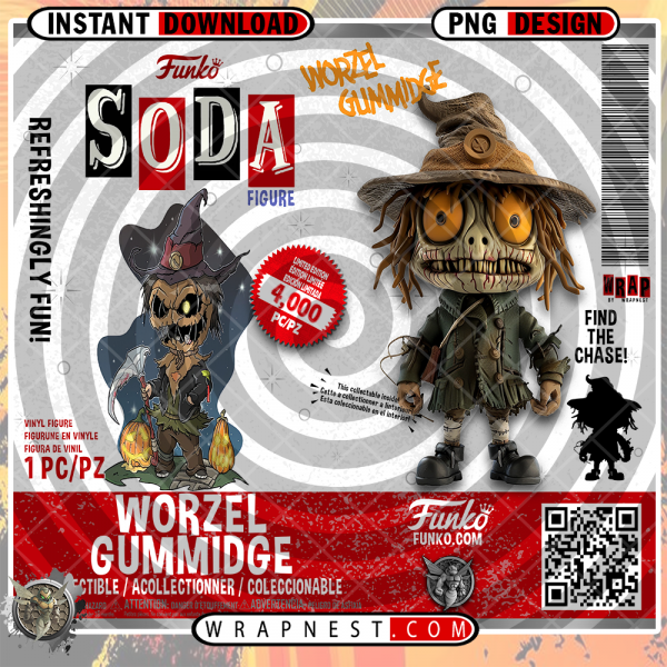 WORZEL GUMMIDGE FUNKO SODA WRAP