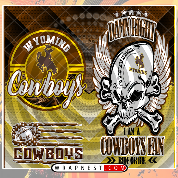 WYOMING SKULL WRAP