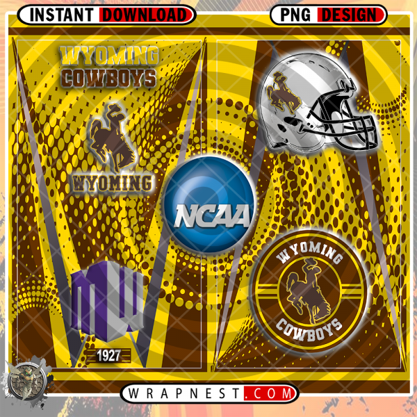 WYOMING TEAM LOGO WRAP